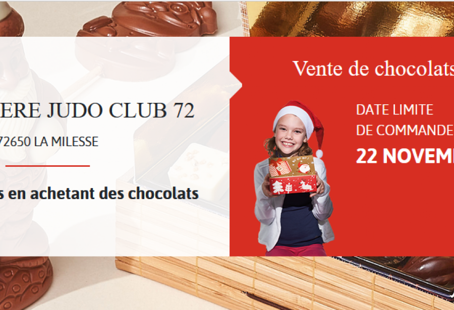 VENTE DE CHOCOLATS DE NOËL